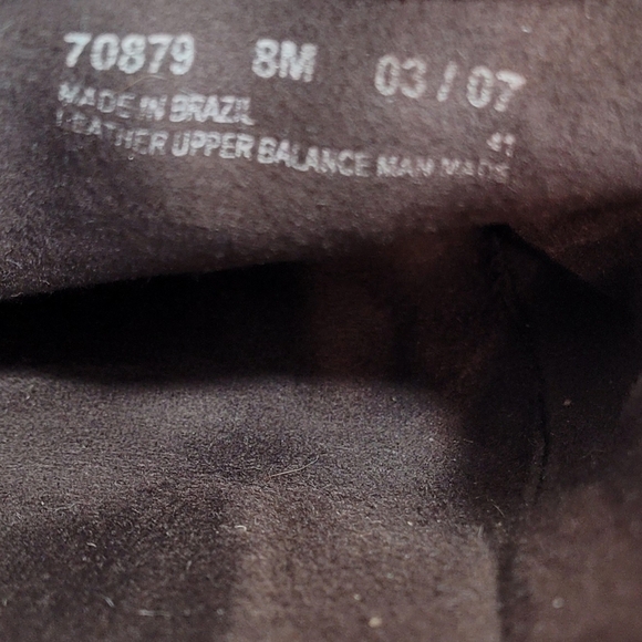 Clarks Brown Leather Stitched Mules Slip On Comfort Shoes Size Womens 8 - Picture 7 of 8